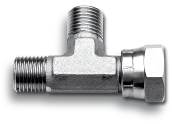 T-BRANCH WITH SWIVEL NUT