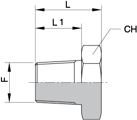 OBTURATEUR MALE BSPT