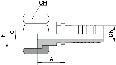 FEMMINA ORFS - SAE J1453