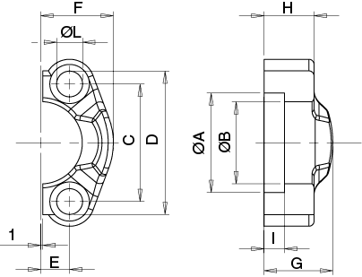 SEMIFLANGE SERIE 3000-6000
