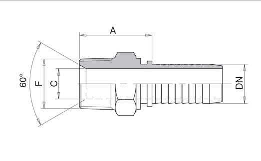 MASCHIO NPT SVASATO 60° SAE J516