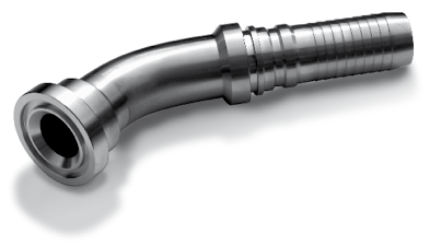 FLANGIA CURVA 90° 3000 - 6000 PSI SAE J518